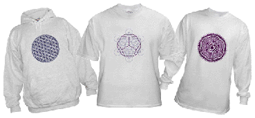 crop circles, cropcircles, UFOs, Mandelbrot, fractals, sacred geometry, 
T-shirts, sweatshirts