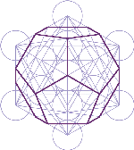 Metatron's cube with dodecahedron