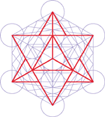 Metatron's cube with startetrahedron
